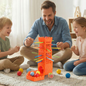montessori balance stick tower game plastic family fun parent child educational gift 2 6 players challenge