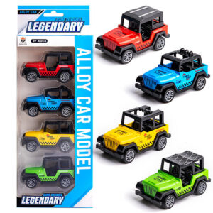 wholesale off road vehicle 1:36 scale alloy pullback car toy and rubber tires casting children orv