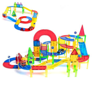 travel magnetic tiles mini magnetic blocks toddler kids educational toys for children gifts