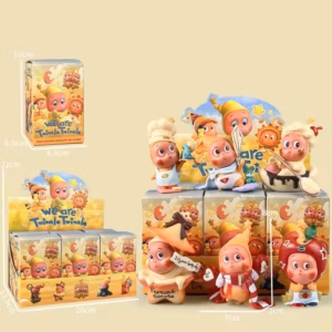 new arrival plush toy bag pendant decoration baby three cute mystery box kawaii soft doll baby three blind box