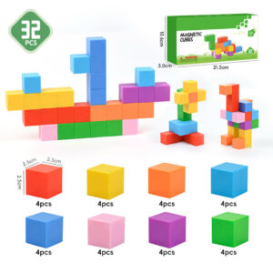 travel magnetic tiles mini magnetic blocks toddler kids educational toys for children gifts