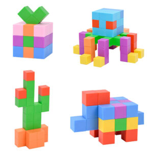 travel magnetic tiles mini magnetic blocks toddler kids educational toys for children gifts