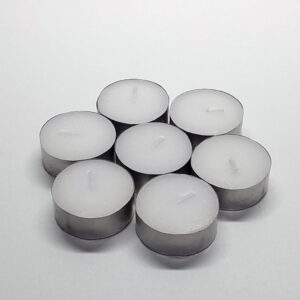 premium quality small tealight candles full box packaging unscented long burn white made of paraffin wax