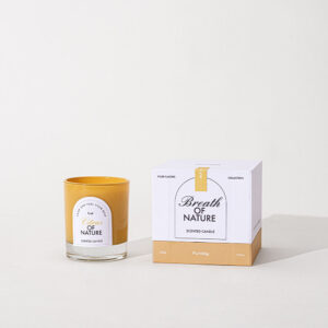 wholesale luxury aromatic soy wax glass jars custom printed scented candle labels for home decor for diwali easter ramadan bars