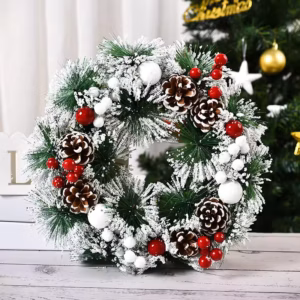 christmas decoration artificial christmas party wreaths and garlands for holiday party christmas decorations ornaments
