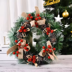 christmas decoration artificial christmas party wreaths and garlands for holiday party christmas decorations ornaments