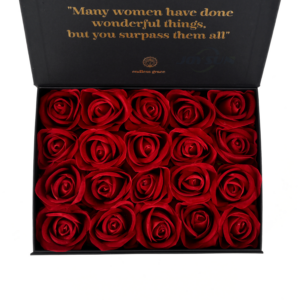 luxury black cardboard magnetic rose gift packaging flower box caja para rosas with lid base for mother's day valentine's day