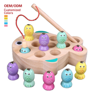 wooden train track set with double deck bridge: deluxe montessori educational toy for ages 2 7, 1:12 scale.