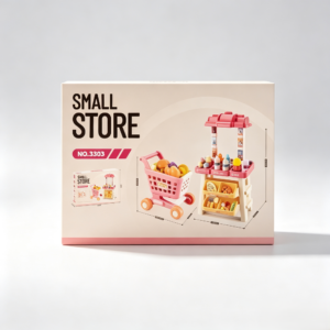 Toy shopping store 2 in 1 shopping cart (no function)
